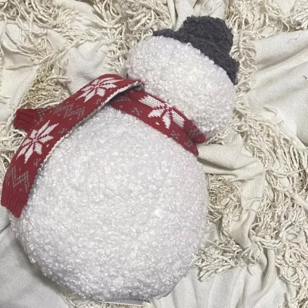 Pottery Barn Archie Snowman Pillow